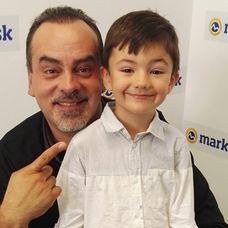 Sväťo Malachovský so synom Teom