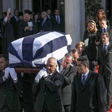 Pohreb gréckeho kráľa Konštantína II.