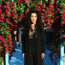 Cher na londýnskej premiére muzikálu Mamma Mia! Here We Go Again