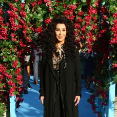 Cher na londýnskej premiére muzikálu Mamma Mia! Here We Go Again
