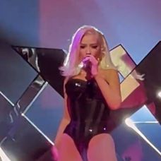 Schudnutá Christina Aguilera