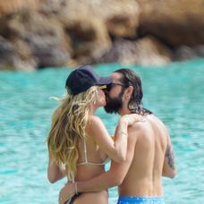 Heidi Klum hore bez na dovolenke