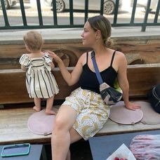 Dominika Kavaschová s dcérkou Maiou.