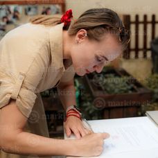 Tomášovi išla za svedka seriálová manželka Kristína Barancová Pírová