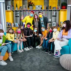 Miro Jaroš, Lenka, Roman a deti z Oteckov v Teleráne