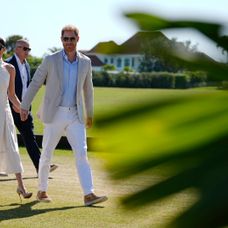 Princ Harry s Meghan po jazdeckom póle