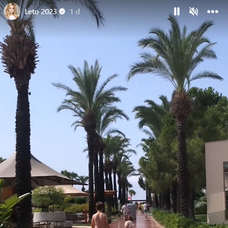 Zlatica Švajdová Puškárová na dovolenke