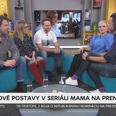 Marta Sládečková, Peter Brajerčík a Richard Autner v Teleráne