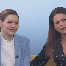 Maca Zábranská a Monika Horváthová v Teleráne