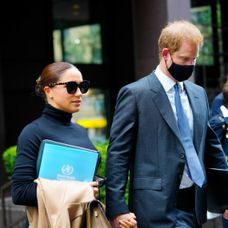 Meghan a Harry na návšteve New Yorku.