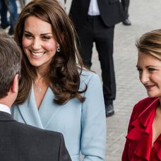 Kate Middleton na návšteve Luxemburska. 