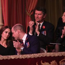 Princ William a vojvodkyňa z Cambridge. 