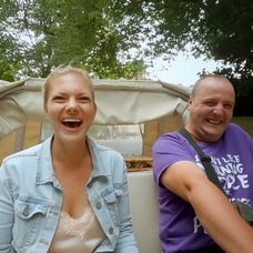 Simona a Radek na svadobnej ceste