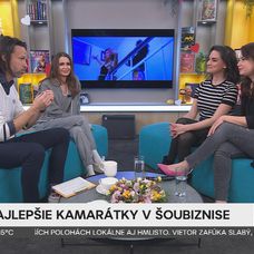 Dominika Kavaschová a Andrea Bučko v Teleráne