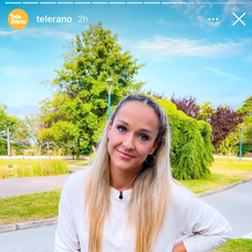 Petra Molnárová v Teleráne 