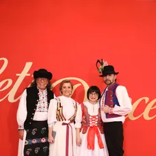 Richard Genzer, Tatiana Drexler, Dagmar Hubová a Ján Ďurovčík v šou Let's Dance