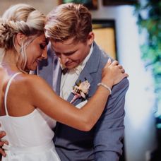 Natália a František na svadbe