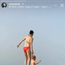 Robo a Anička Jakabovci s deťmi na dovolenke