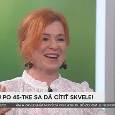 Helena Krajčiová v Teleráne