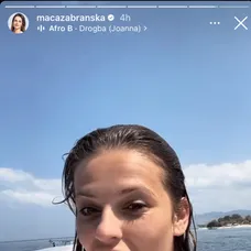 Maca Zábranská na dovolenke na Bali