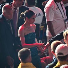 Meghan Markle zažiarila