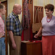 Dorota Kaľavská, Gregor Hološka a Anikó Vargová v seriáli Sľub
