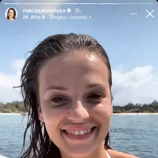 Maca Zábranská na dovolenke na Bali