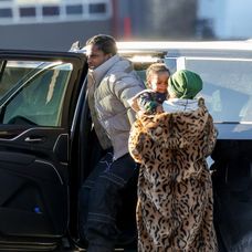 Rihanna s rodinou v Aspene