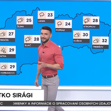 Vratka Sirágiho rozosmievali počas priameho prenosu