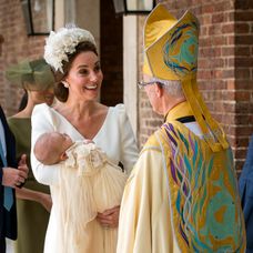 Kate Middleton s princom pred krstom.