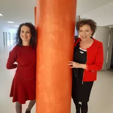 Andrea Bučko s mamou.