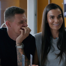 Martin Škrtel s rodinou