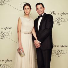 Manželia Danglovci na Plese v opere v roku 2016