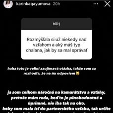 Aj vo vzťahových veciach má mladá herečka jasno.