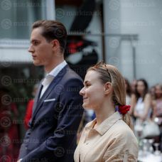 Tomášovi išla za svedka seriálová manželka Kristína Barancová Pírová