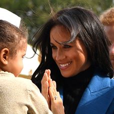 Meghan Markle žiari šťastím. 