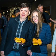 Andrej Bičan s priateľkou Miškou