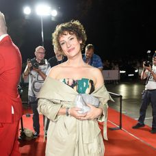 Anna Fialová na premiére filmu BANGER. 
