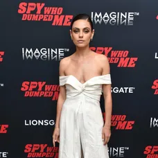 Mila Kunis na newyorskej premiére filmu The Spy Who Dumped Me