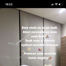 Cynthia absolvovala operačný zákrok