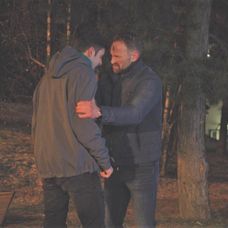 Andrej a Lukáš sa stretli v parku.