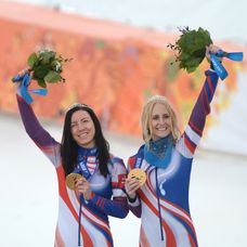 Henrieta Farkašová so svojou navádzačkou Natáliou Šubrtovou