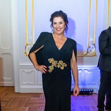 Iveta Malachovská na Prešporskom bále. 