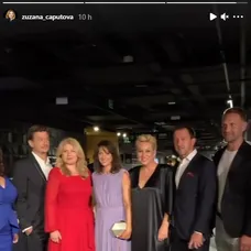 Zuzana Čaputová na premiére