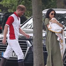 Meghan so synom Archiem prvýkrát na verejnsoti. 