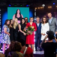 Viktória na galavečeri