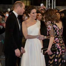 Princ William a Kate Middleton ako čestní hostia.