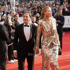 Pavol Habera a Daniela Peštová na 55. ročníku MFF KV v roku 2021