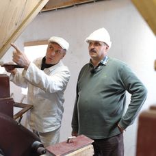 Jozef Bartík s hospodárom Martinom