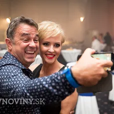Kvetka Horváthová s Jozefom Pročkom